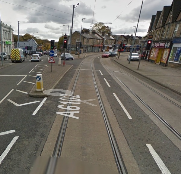 The photo for Catch Bar Lane / Middlewood Road tram accidents.